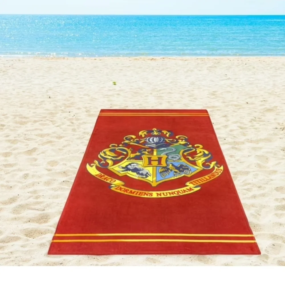 Harry Potter Gryffindor Crest Beach Towel - Multicolor